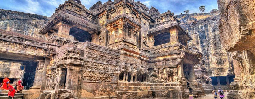 Golden Triangle Tour with Ajanta Ellora Caves 7 Nights 8 Days