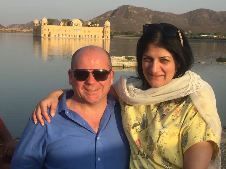 Water Palace on Man Sagar Lake in Jaipur, a stop on a private Golden Triangle tour